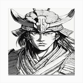 Samurai Warrior 2 Canvas Print