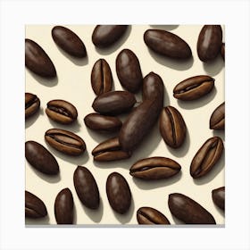 Coffee Beans 283 Canvas Print