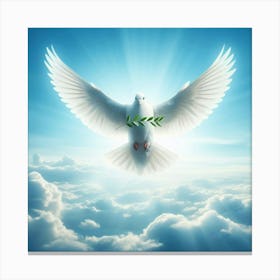 Dove Of Peace 2 Canvas Print