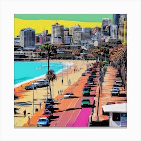 Sydney Beach 1 Canvas Print