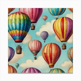 Hot Air Balloons 4 Canvas Print