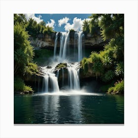 Waterfall 12 Canvas Print