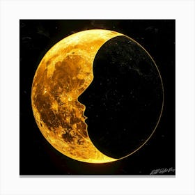 Lunar - Eclipse LOL Canvas Print