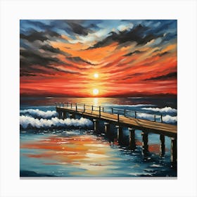 Sunset Canvas Print