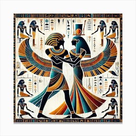 Egyptian Dance 4 Canvas Print