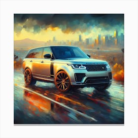 Range Rover Canvas Print
