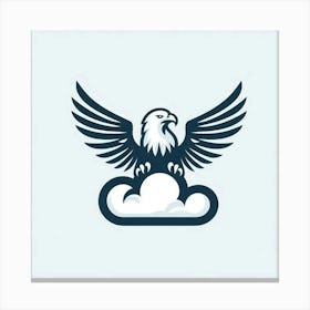 Cloud Eagle Canvas Print