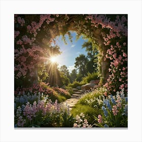 Garden In Bloom Canvas Print