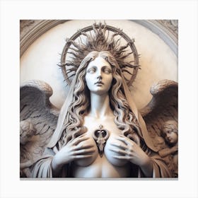 Angel Of Death Canvas Print