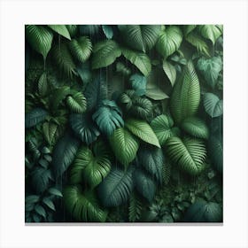 Natural leave Canvas Print