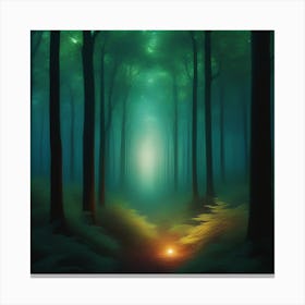 Mystical Forest Retreat 22 Canvas Print