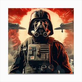 Star Wars Propaganda poster Canvas Print