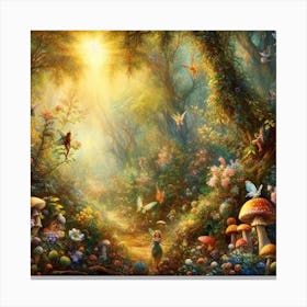 Fairy Forest Canvas Print