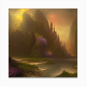 Fantasy Landscape 4 Canvas Print