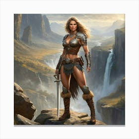 Sassy Warrior 1 Canvas Print