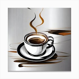 Coffee Cup 8 Canvas Print