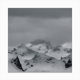 Snowy Mountains 1 Canvas Print