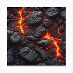 Lava Flow 32 Canvas Print