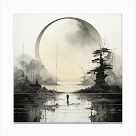 'The Moon' Canvas Print