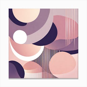 Abstract minimalistic vector art 9 Canvas Print