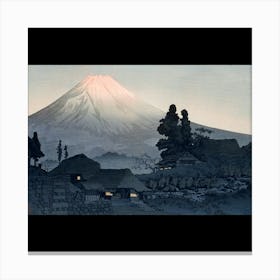 Mt Fuji Canvas Print