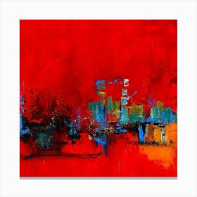 Abstract By Aditya 1 Canvas Print