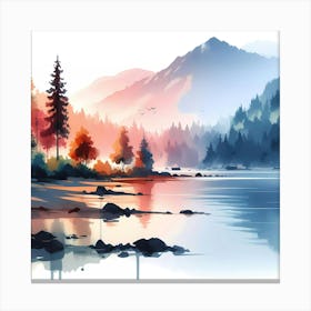 Landscape Painting 66 Canvas Print