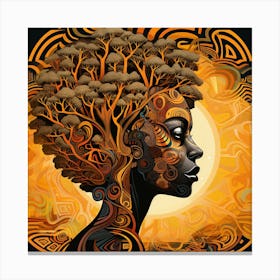 Tree Of Life 34 Canvas Print