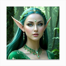 Elven Beauty 6 Canvas Print