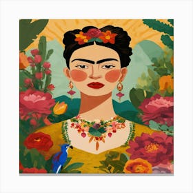 Frida kahlo Canvas Print