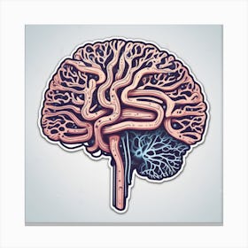 Brain Anatomy 21 Canvas Print