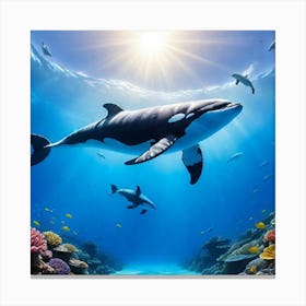 Ocean Reef Canvas Print