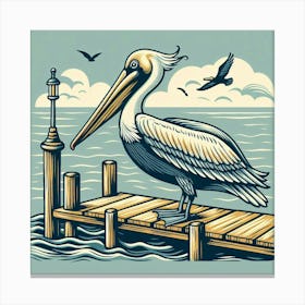 Pelican Canvas Print