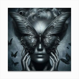 Black Butterfly 3 Canvas Print