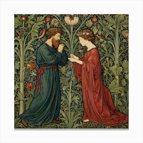 Edward And Elizabeth Canvas Print