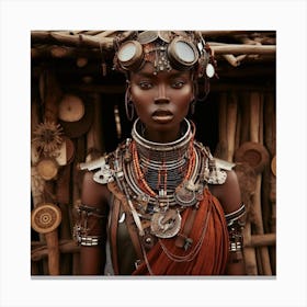 Ethiopian Woman Canvas Print