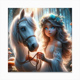 Fairy Horse Canvas Print