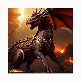 Dragon 1 Canvas Print