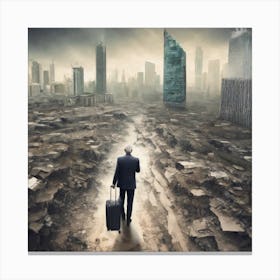Imagine That You Are A Senior Official Within The Ministry For The Future, And Have Been Tasked With Developing A Comprehensive Plan To Address The Issue Of Climate Change 10 Canvas Print