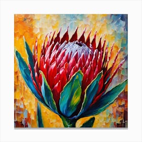 Flower of Protea 1 Canvas Print