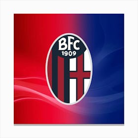 Bologna FC 1909 Logo Wall Art 21 Canvas Print