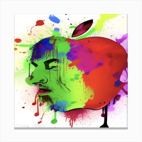 Apple Logo Canvas Print