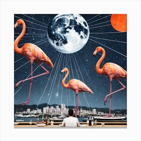 Flamingos 31 Canvas Print