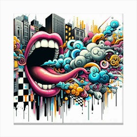 Tongue Of The City Canvas Print