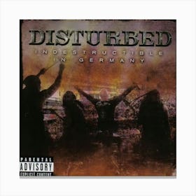 Disturbed Album Covers 5 Canvas Print