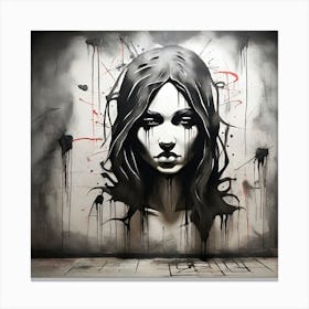 Street Art Canvas Print