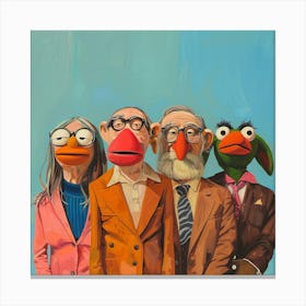 Muppet Family 3 Canvas Print