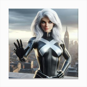 Black Widow Canvas Print