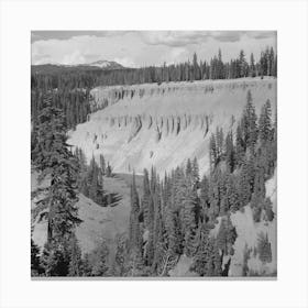 Untitled Photo, Possibly Related To Crater Lake National Park, Klamath County, Oregon, Annie Creek Canyon Canvas Print
