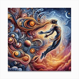 Psychedelic Painting 22 Canvas Print